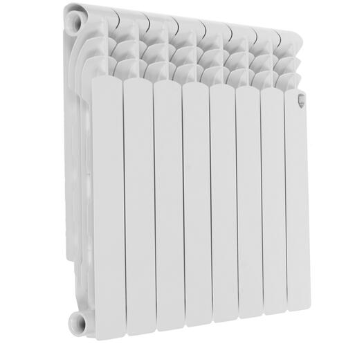 Купить Радиатор биметаллический Royal Thermo BM 500/W/08 8 шт-секционный белый  4803666. Характеристики, отзывы и цены в Донецке