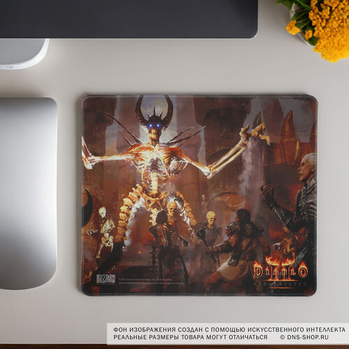 Купить Коврик Blizzard Diablo II Resurrected Mephisto (L) разноцветный  5066390. Характеристики, отзывы и цены в Донецке