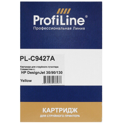 Купить Картридж ProfiLine PL-C9427A (№85) желтый  9128912. Характеристики, отзывы и цены в Донецке