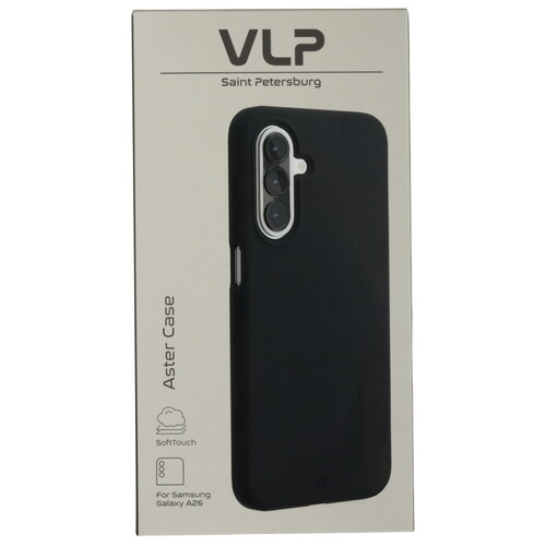 Купить Накладка  VLP Aster Case для Samsung Galaxy A26 черный  5619732. Характеристики, отзывы и цены в Донецке