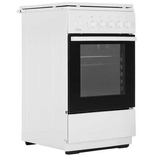 Купить Газовая плита Flama LFG 24244 W белый  9973271. Характеристики, отзывы и цены в Донецке