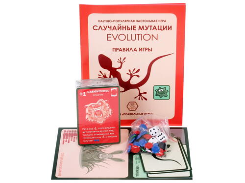 Купить Игра настольная "Эволюция. Случайные мутации"  1039490. Характеристики, отзывы и цены в Донецке