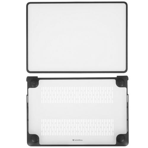 Купить 13.3" Накладка SwitchEasy Defender MacBook Protective Case прозрачный  9122472. Характеристики, отзывы и цены в Донецке