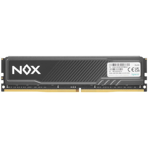 Купить Оперативная память Apacer NOX [AH4U16G26C08YMBAA-1] 16 ГБ  5095691. Характеристики, отзывы и цены в Донецке