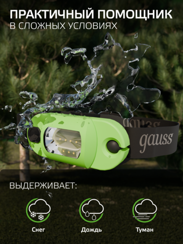 Купить Фонарь Gauss GFL408  9174974. Характеристики, отзывы и цены в Донецке