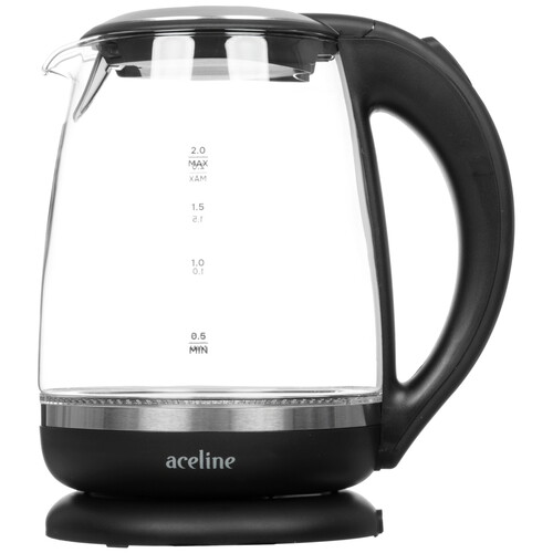 Купить Электрочайник Aceline GF2000 черный  5630590. Характеристики, отзывы и цены в Донецке