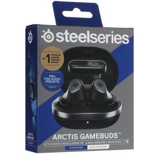 Купить Наушники TWS SteelSeries Gamebuds for PlayStation черный 2024  5497888. Характеристики, отзывы и цены в Донецке
