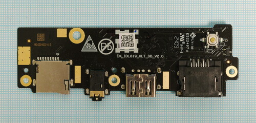 Купить Плата (USB + LAN + CR + AUD) для ноутбука DEXP Atlas M15-I3W302  9050001. Характеристики, отзывы и цены в Донецке