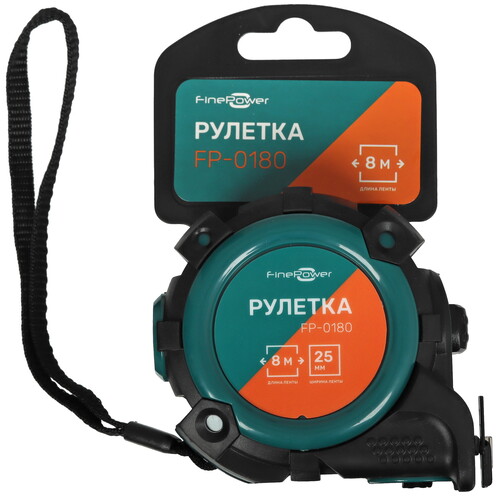 Купить Рулетка FinePower FP-0180  9150724. Характеристики, отзывы и цены в Донецке