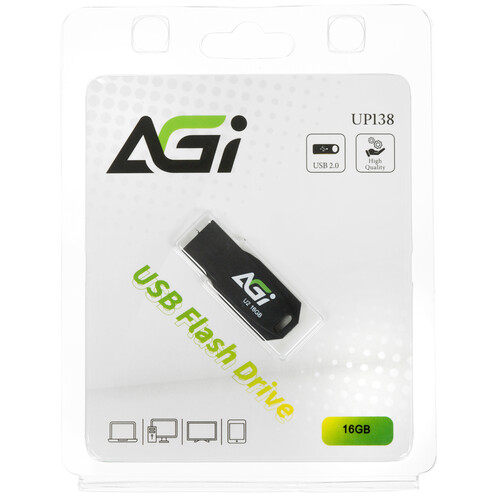 Купить Память USB Flash 16 ГБ Agi UP138 [AGI016GABUP138-RT]  5621091. Характеристики, отзывы и цены в Донецке
