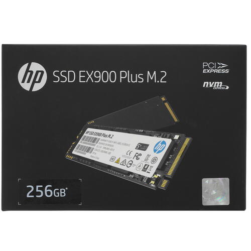 Купить 256 ГБ M.2 NVMe накопитель HP EX900 Plus [35M32AA#ABB]  9906962. Характеристики, отзывы и цены в Донецке