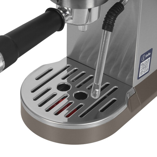 Купить Кофеварка рожковая Delonghi EC890 M серый  5622667. Характеристики, отзывы и цены в Донецке