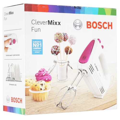 Купить Миксер Bosch MFQ2210P розовый  5480659. Характеристики, отзывы и цены в Донецке