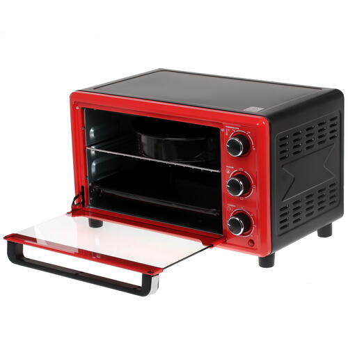 Купить Мини-печь Centek CT-1537-30 PROMO красный  8113508. Характеристики, отзывы и цены в Донецке