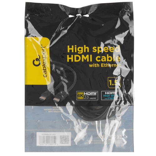Купить Кабель  Cablexpert HDMI - HDMI, 1.5 м  9059975. Характеристики, отзывы и цены в Донецке