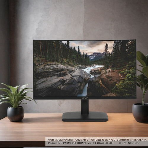Купить 21.5" Монитор Acer EK221QHbi черный  5455434. Характеристики, отзывы и цены в Донецке