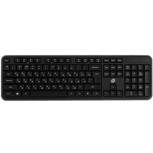 Купить Клавиатура+мышь беспроводная   Оклик S277W черный  9267458. Характеристики, отзывы и цены в Донецке
