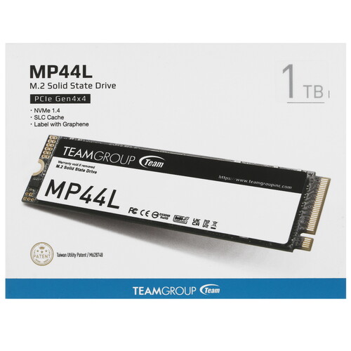 Купить 1000 ГБ M.2 NVMe накопитель TEAMGROUP MP44L  5094648. Характеристики, отзывы и цены в Донецке