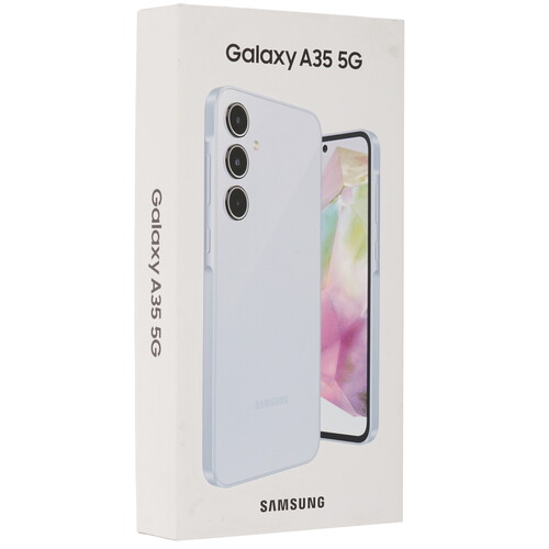 Купить 6.6" Смартфон Samsung Galaxy A35 128 ГБ голубой  5498681. Характеристики, отзывы и цены в Донецке