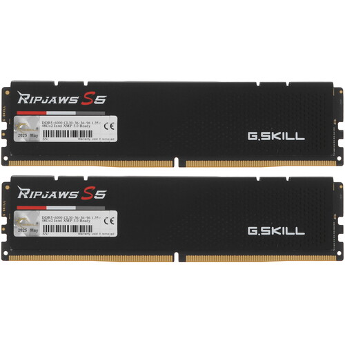 Купить Оперативная память G.Skill Ripjaws S5 [F5-6000J3036F48GX2-RS5K] 96 ГБ  5616251. Характеристики, отзывы и цены в Донецке