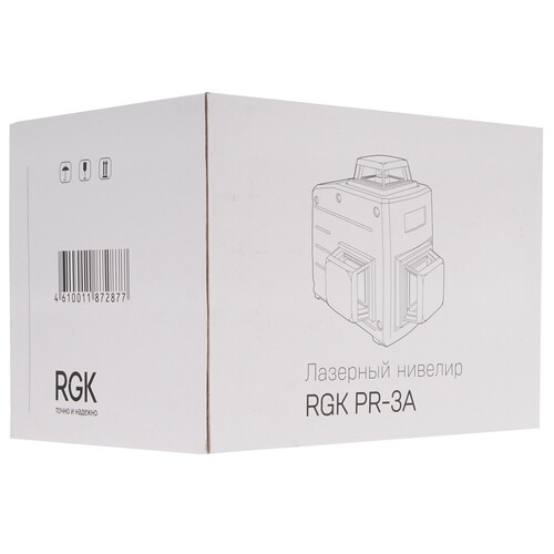 Купить Лазерный нивелир RGK PR-3A  8113713. Характеристики, отзывы и цены в Донецке