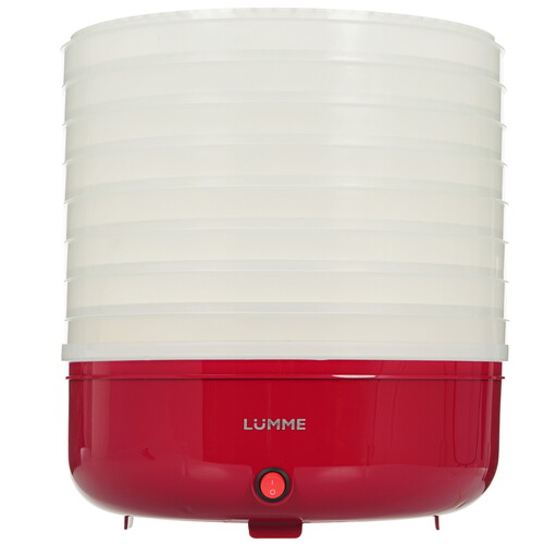 Купить Сушилка для овощей и фруктов LUMME LFD-108PP красный  5315182. Характеристики, отзывы и цены в Донецке