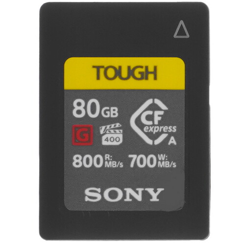 Купить Карта памяти Sony Tough CFexpress Card Type A 80 ГБ [CEA-G80T/T]  5464259. Характеристики, отзывы и цены в Донецке