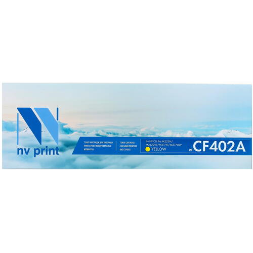 Купить Картридж лазерный NV Print CF402AY желтый  7968134. Характеристики, отзывы и цены в Донецке