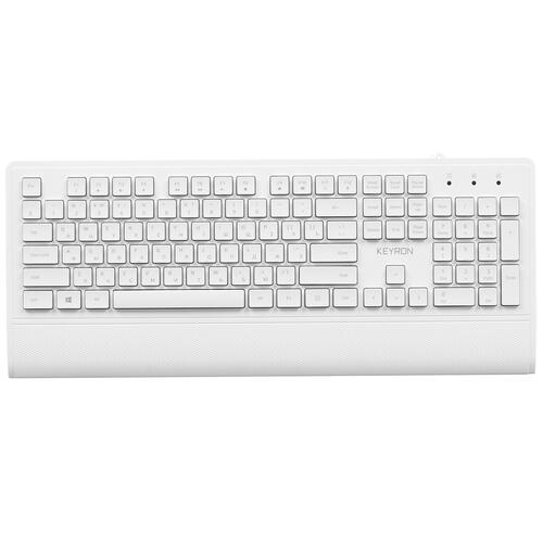 Купить Клавиатура проводная KEYRON Orion [KN-KC-104-W]  5098969. Характеристики, отзывы и цены в Донецке