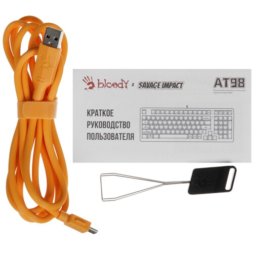 Купить Клавиатура  проводная A4Tech Bloody AT98 Renegade  5600523. Характеристики, отзывы и цены в Донецке