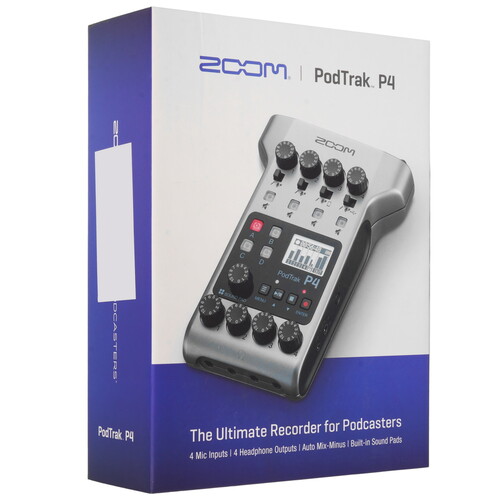 Купить Рекордер Zoom P4  5467609. Характеристики, отзывы и цены в Донецке