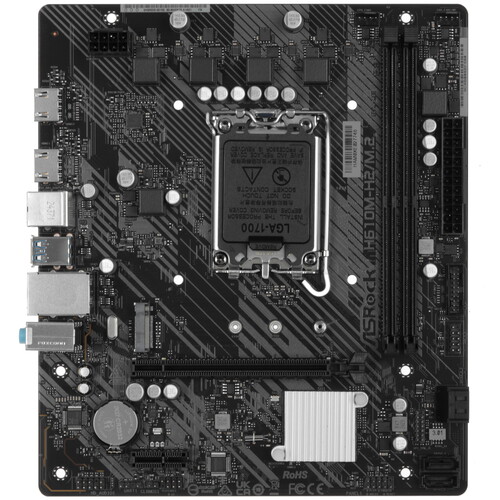 Купить Материнская плата ASRock H610M-H2/M.2  5609010. Характеристики, отзывы и цены в Донецке