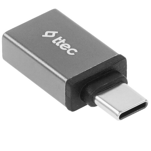 Купить OTG-переходник TTEC серый  9140753. Характеристики, отзывы и цены в Донецке