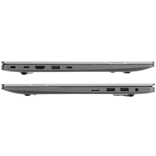 Купить 15.6" Ноутбук Tecno Megabook T15RA серый  5633837. Характеристики, отзывы и цены в Донецке