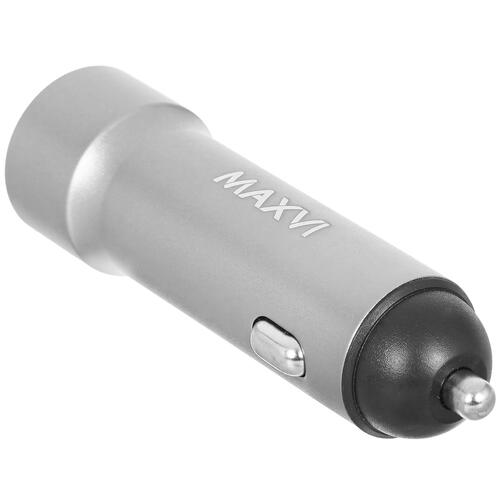 Купить Автомобильное ЗУ Maxvi CCM-M241 серебристый  5366930. Характеристики, отзывы и цены в Донецке
