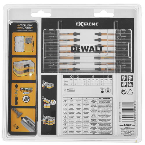 Купить Набор бит DeWalt FLEXTORQ DT70734T  9013946. Характеристики, отзывы и цены в Донецке