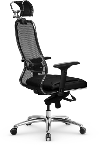 Купить Кресло офисное Метта Samurai SL-3.04 MPES черный  9112410. Характеристики, отзывы и цены в Донецке