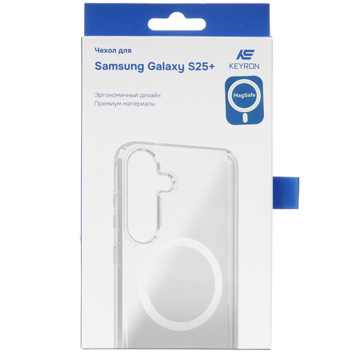 Купить Накладка  KEYRON Magnet Origin для Samsung Galaxy S25+ прозрачный  9259960. Характеристики, отзывы и цены в Донецке