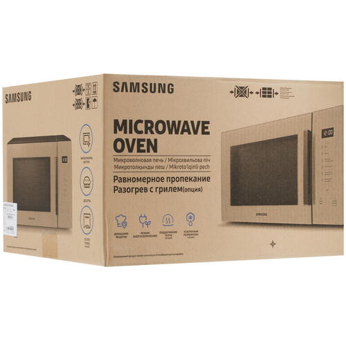 Купить Микроволновая печь Samsung MG30T5018AK/BW черный  1654141. Характеристики, отзывы и цены в Донецке