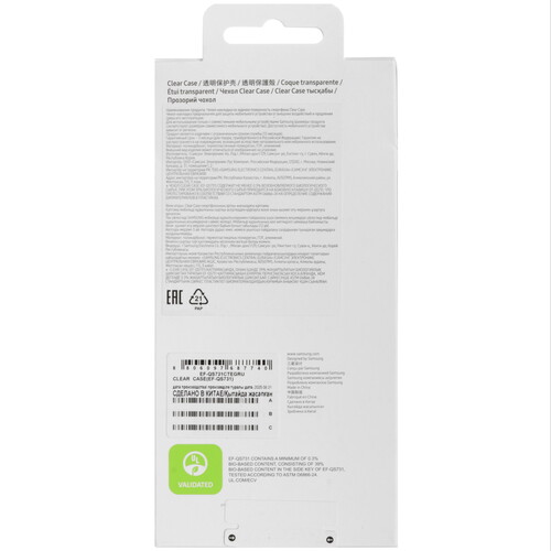 Купить Накладка  Samsung Clear Case для Samsung Galaxy S25 FE прозрачный  5640441. Характеристики, отзывы и цены в Донецке