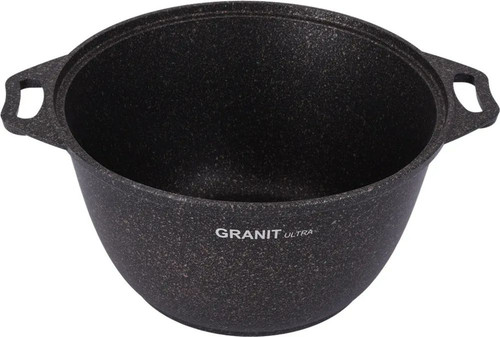 Купить Кастрюля Kukmara Granit Ultra кго42а 4 л 26 см серый  4841277. Характеристики, отзывы и цены в Донецке