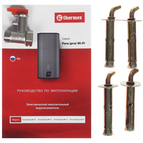 Купить Водонагреватель электрический Thermex Fora 80 (pro) Wi-Fi  9079133. Характеристики, отзывы и цены в Донецке