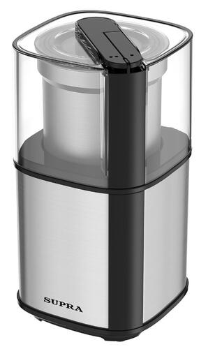 Купить Кофемолка электрическая SUPRA CGS-310 серебристый  9052740. Характеристики, отзывы и цены в Донецке