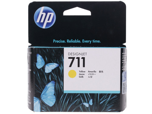 Купить Картридж HP 711 (CZ132AE) желтый  0185913. Характеристики, отзывы и цены в Донецке