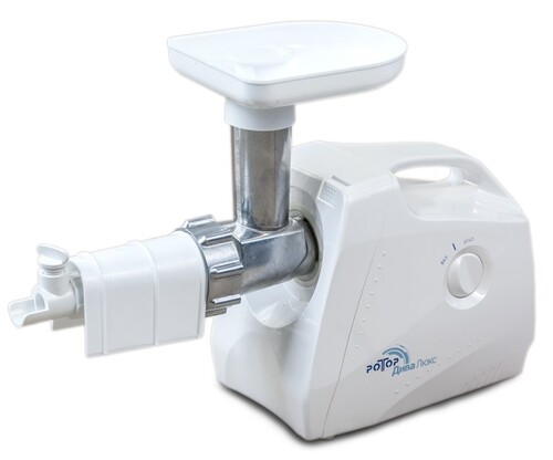 Купить Мясорубка электрическая Ротор ДИВА Люкс 35/300-2 белый  5354166. Характеристики, отзывы и цены в Донецке