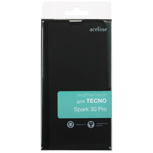 Купить Чехол-книжка  Aceline Kors для Tecno SPARK 30 Pro черный  9160746. Характеристики, отзывы и цены в Донецке