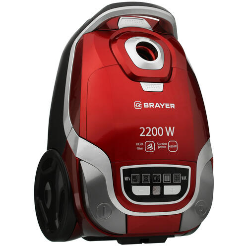 Купить Пылесос Brayer BR4226 красный  9955019. Характеристики, отзывы и цены в Донецке