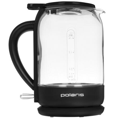 Купить Электрочайник Polaris PWK 1759CGL черный  8154819. Характеристики, отзывы и цены в Донецке