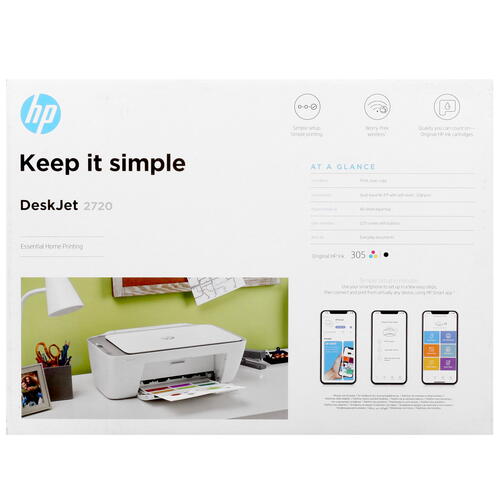Купить МФУ струйное HP DeskJet 2720  5062200. Характеристики, отзывы и цены в Донецке