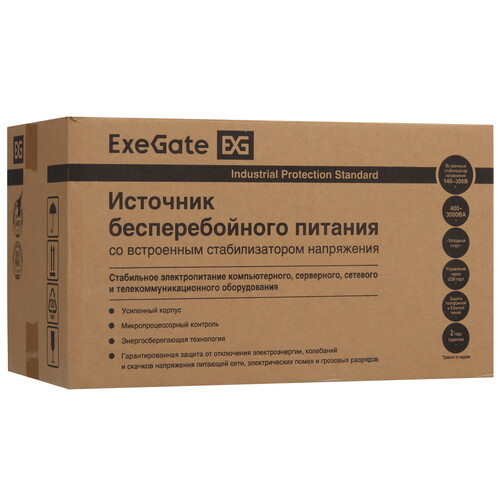 Купить ИБП ExeGate SpecialPro UNB-1500.LED.AVR.4SH  5418301. Характеристики, отзывы и цены в Донецке